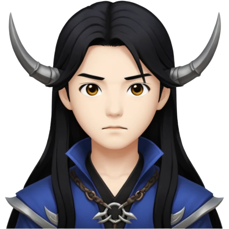 Jinu from k-pop demon hunters emoji