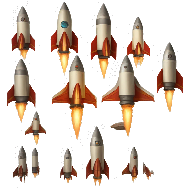 anciet rockets emoji