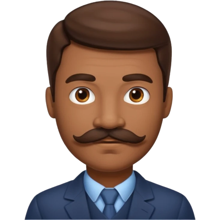 only mustache  emoji
