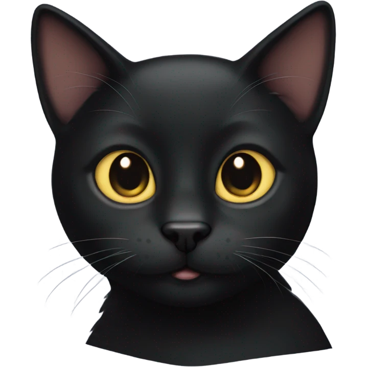 Black cat emoji
