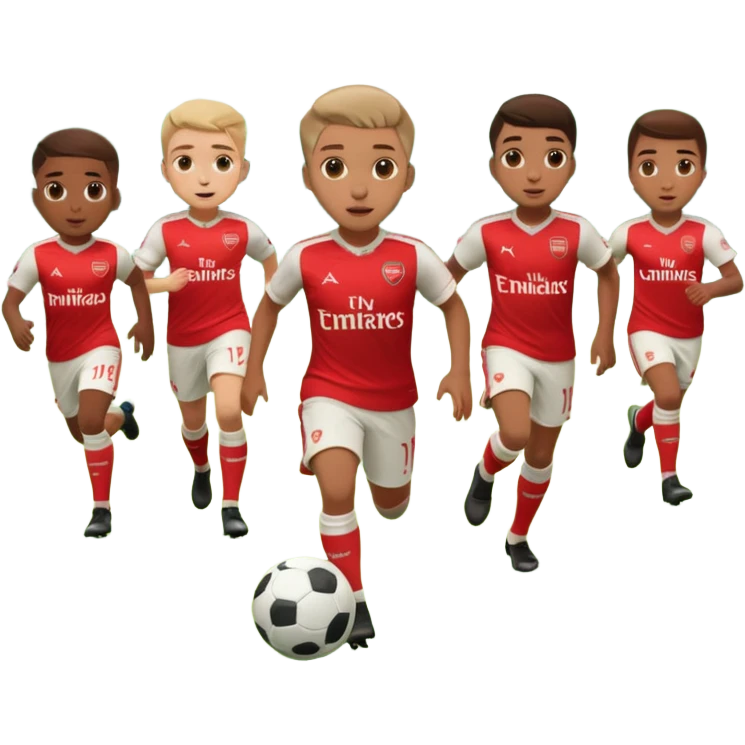 arsenal fotboll team emoji
