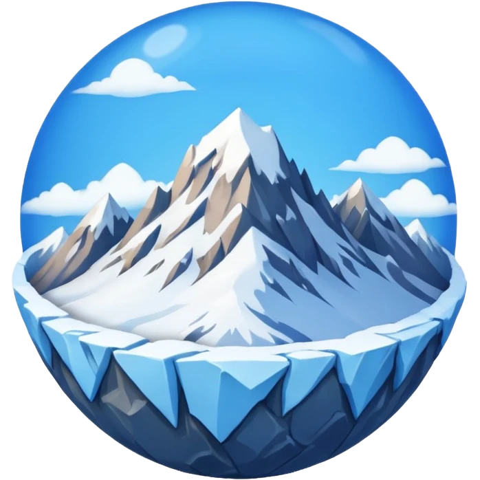 ایموجی 🌏+🗻 emoji