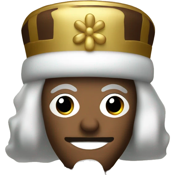 Brown and gold nutcracker  emoji