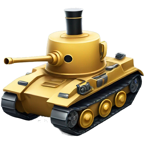 Deip.io tank with a tophat emoji