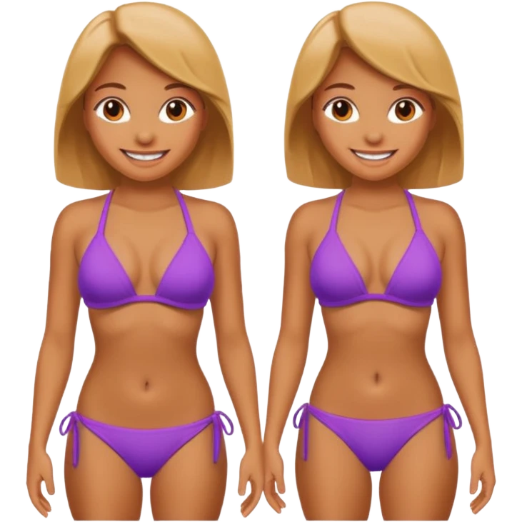 reverse bikini emoji