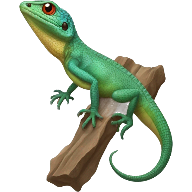 Common Puerto Rican ameiva ground lizard emoji