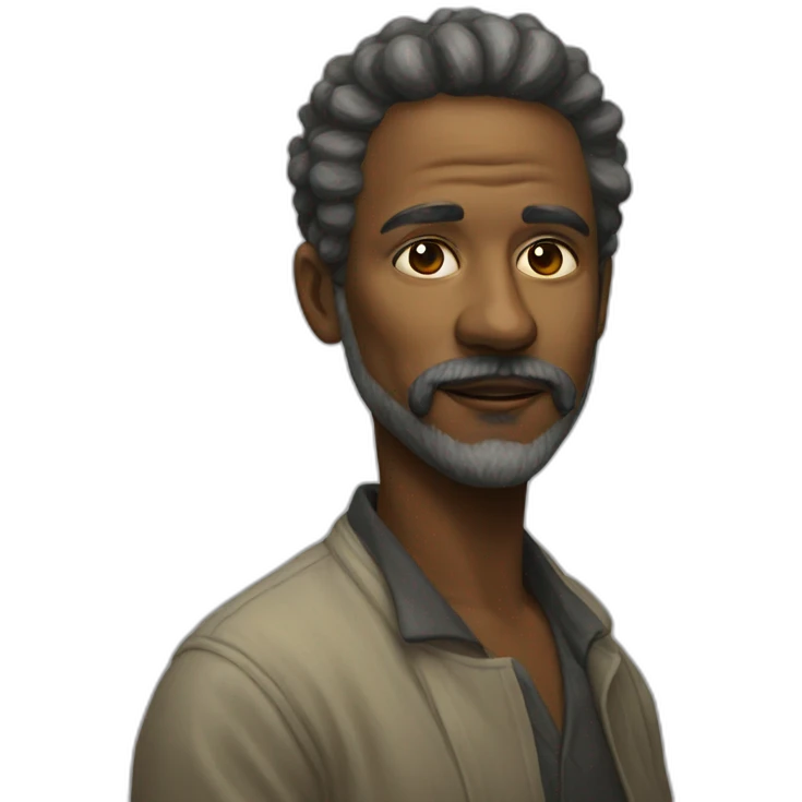Figurative oil painter emoji