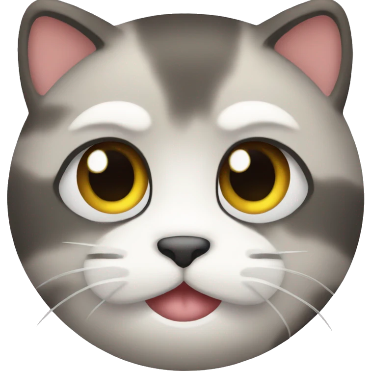A cute cat emoji emoji