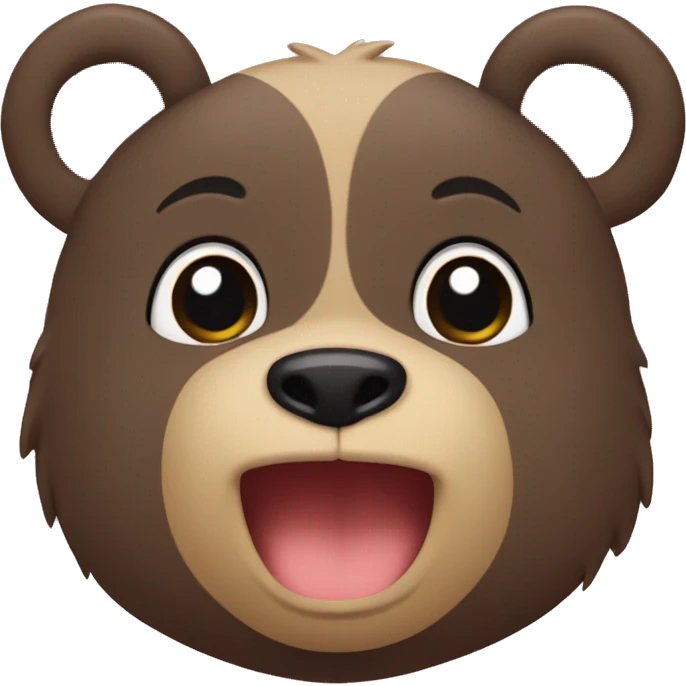 Oso enamorado emoji