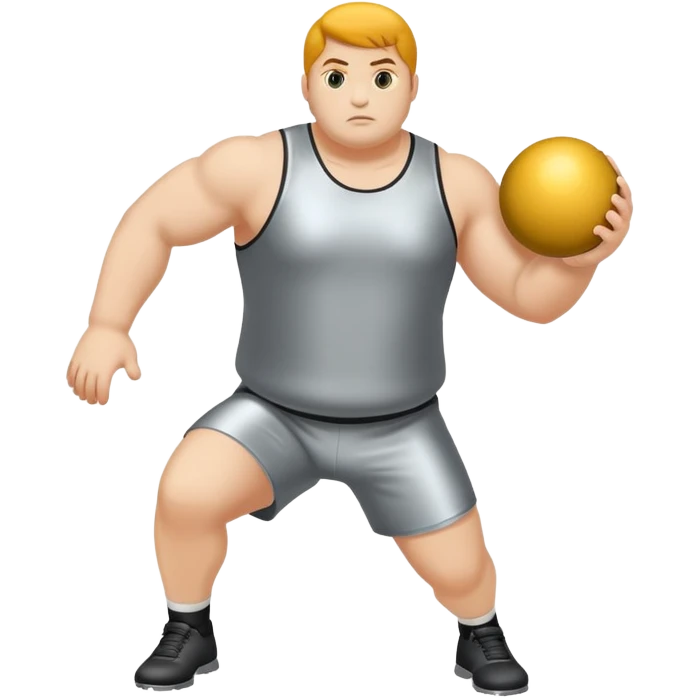 Shot put emoji