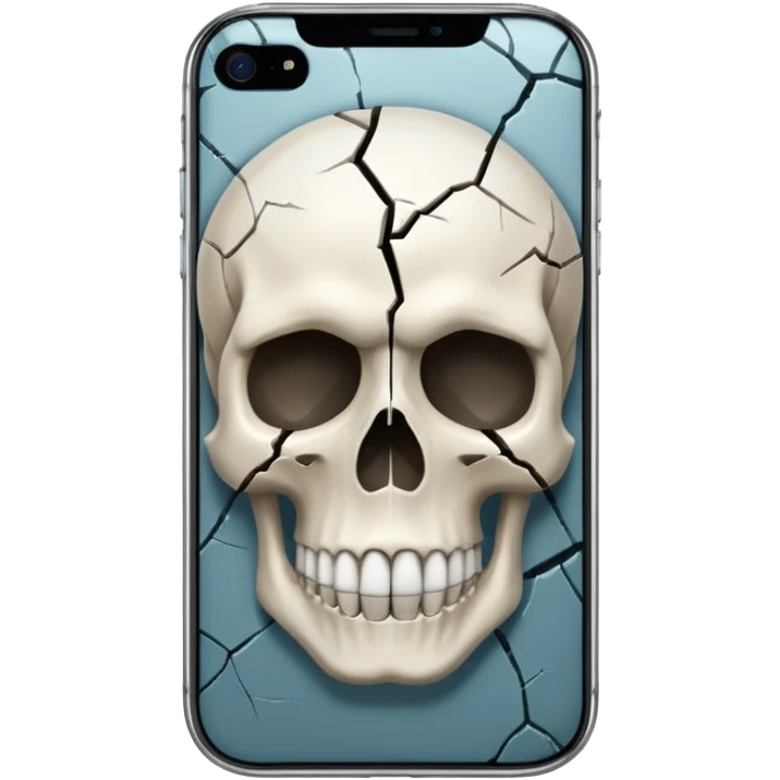 tengkorak iphone emoji