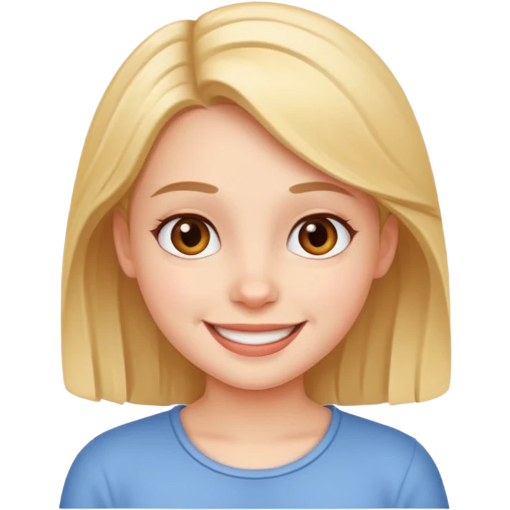 a cute girl emoji