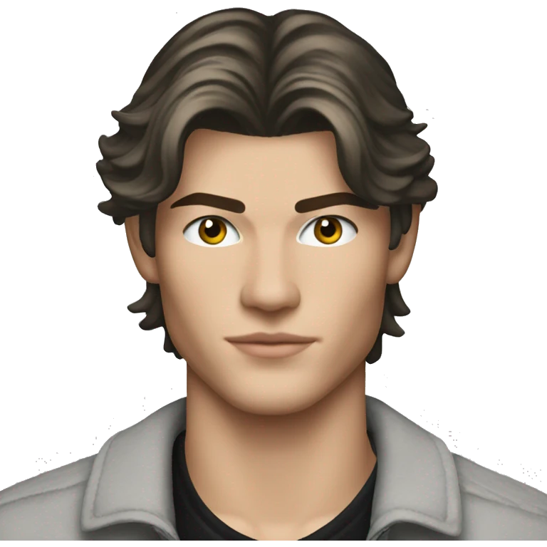 Jordan Barrett emoji with black hair  emoji