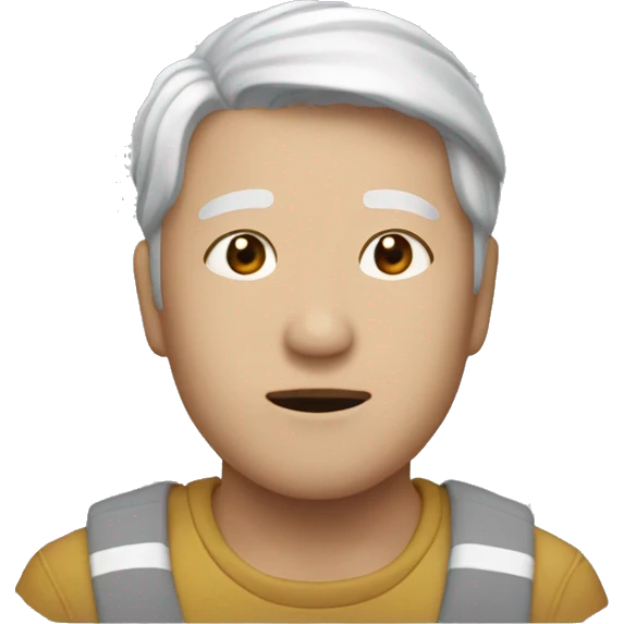 모자를 쓰고 팔과 다리가 있으며 웃고있는 컴퓨터 emoji