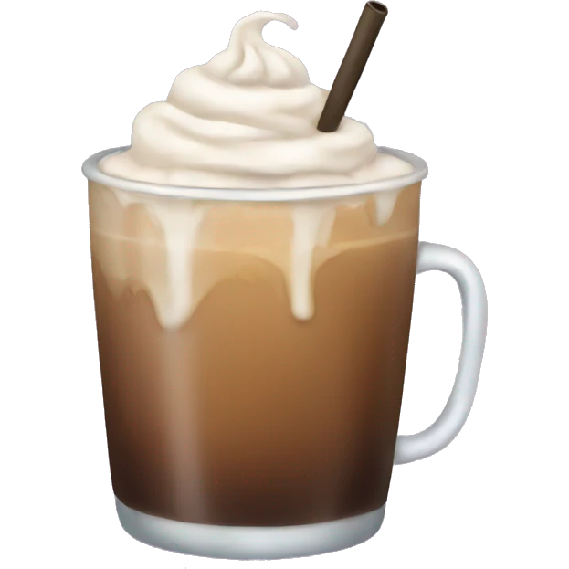 iced coffee emoji