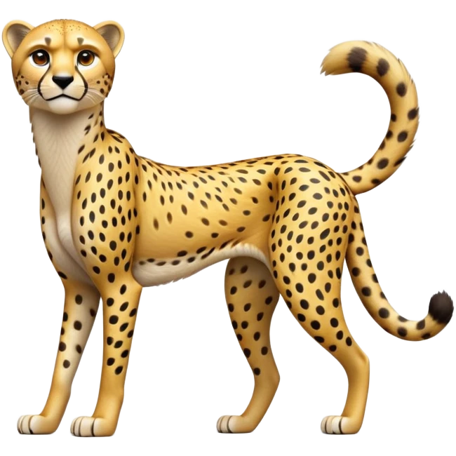 cinematic-cheetah-realistic-full-body-standing-emoji,-slim-and-athletic-frame-poised-for-action,-long-tail-curving-slightly,-head-tilted-dramatically,-sleek-golden-fur-with-black-spots,-piercing-amber-eyes,-simplified-yet-realistic-focused-features,-highly-detailed,-glowing-with-an-almost-sarcastic-glow emoji