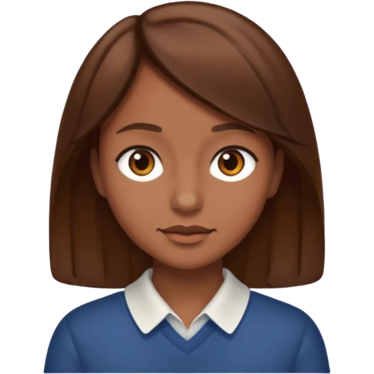 pero de pelo marrón emoji