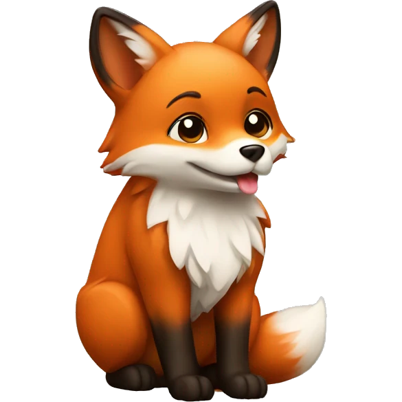 Buying cute fox emoji