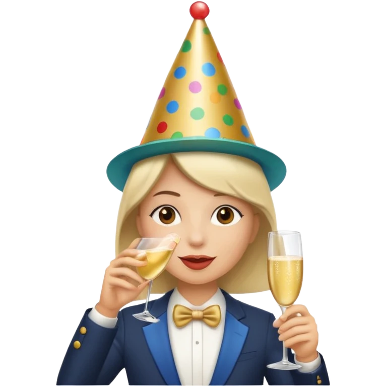 una festa di compleanno emoji