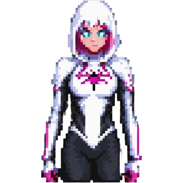 Spider-Gwen from Spider-Verse emoji