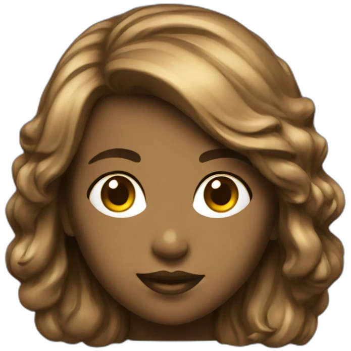 fille bronze emoji