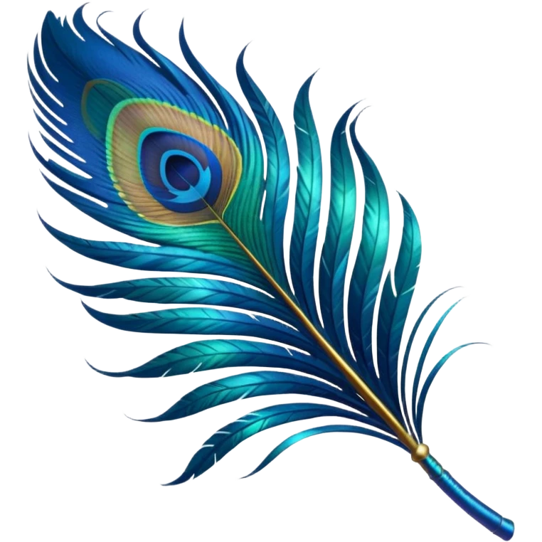 peacock feather emoji