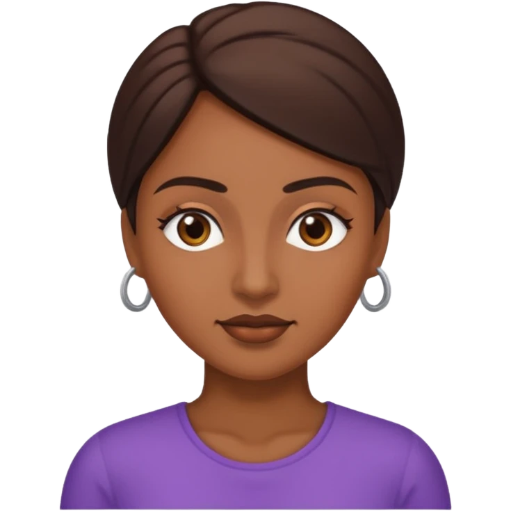 Cejas mujer emoji
