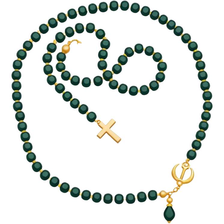 tasbih putih warna putih emoji