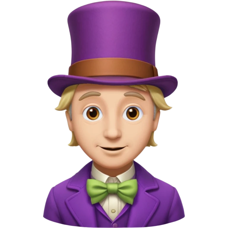 Wonka violet emoji