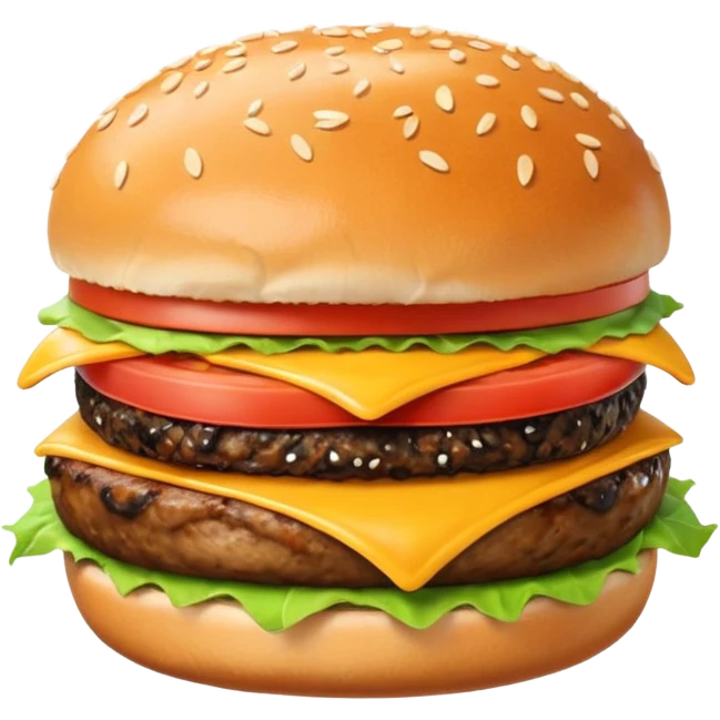 Smash burger emoji