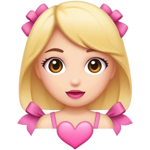 Girly girl emoji
