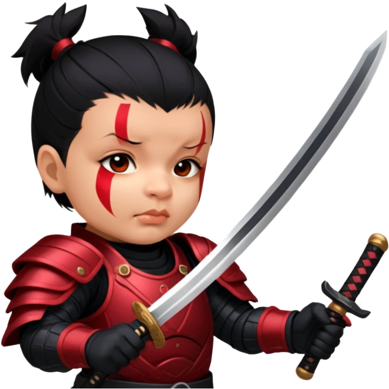 Fierce Samurai emoji