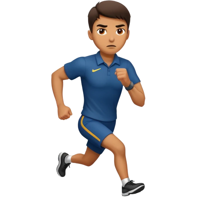 aggressive fbi runner emoji