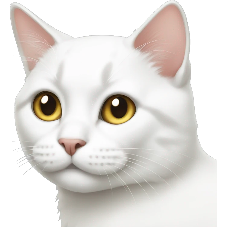 white cat emoji