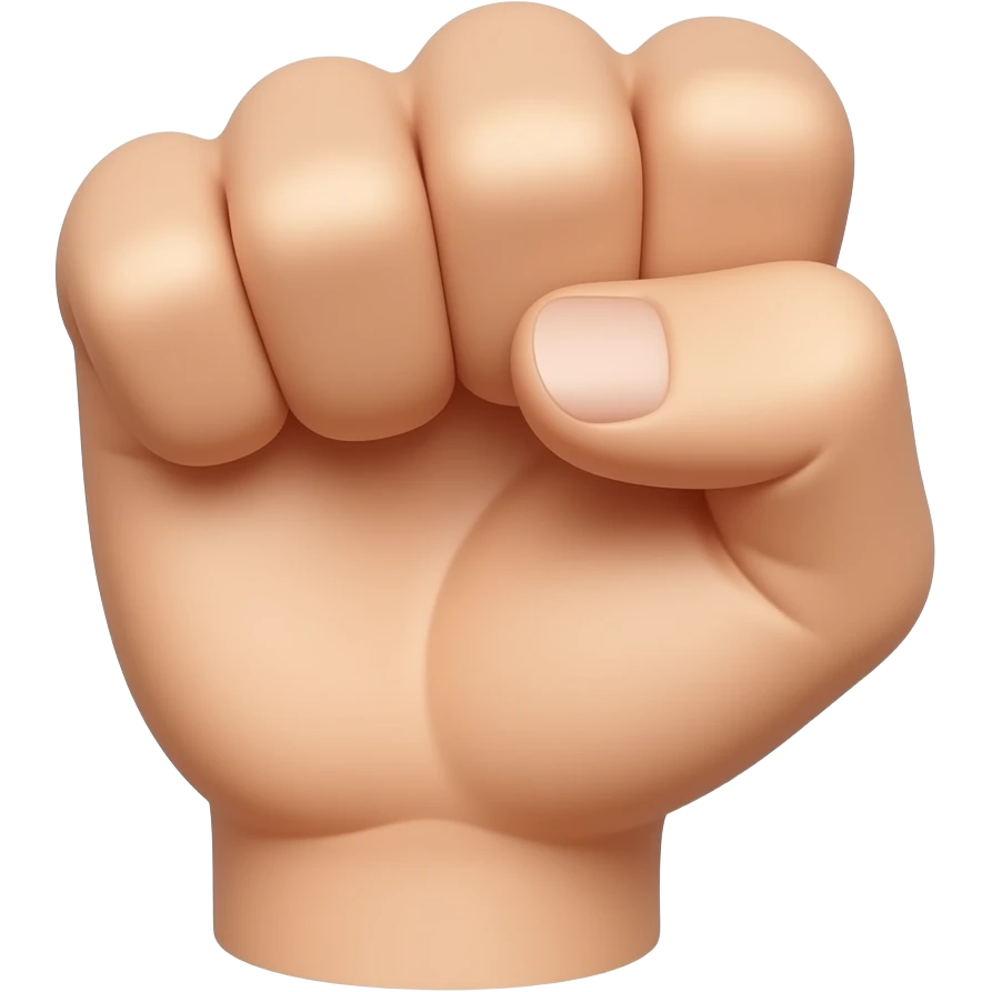 Vuoi un pugno? emoji