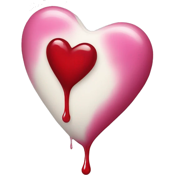 simple bleeding heart emoji