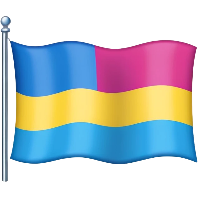 Polysexual flag emoji