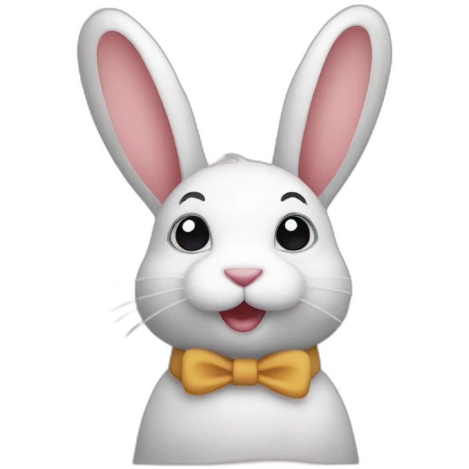Doudou lapin emoji