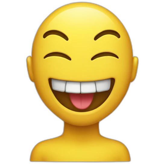 Evils laughing yellow emoji emoji