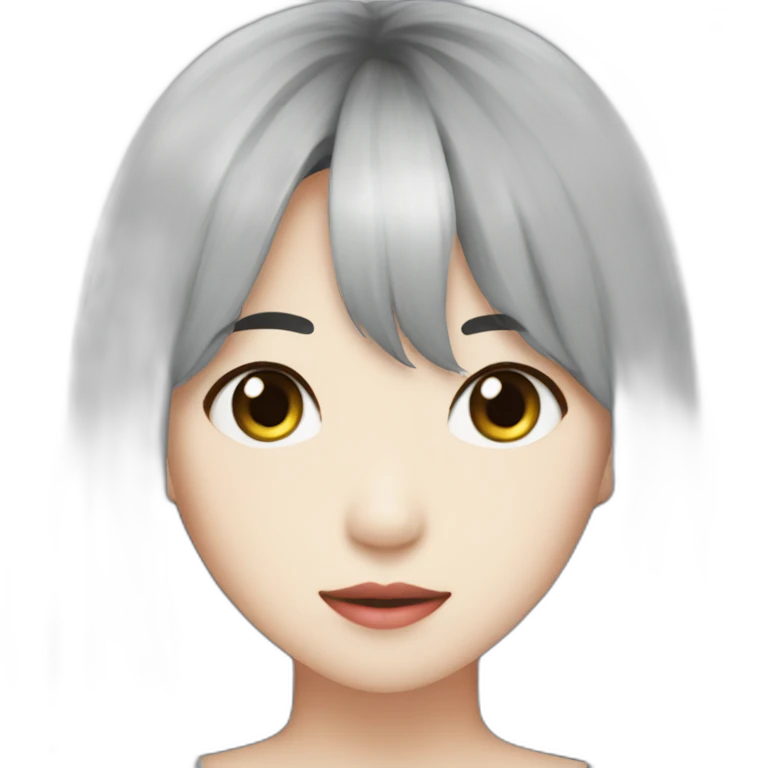 Moonbyul-black-hair emoji