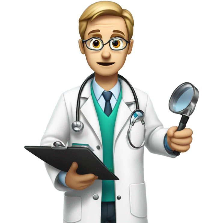 Doctors detective  emoji