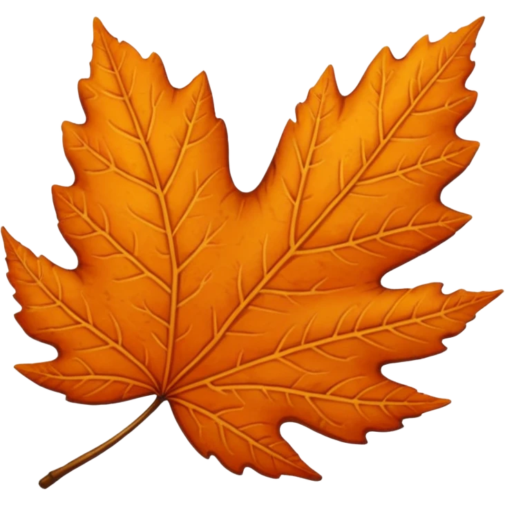 Hoja de otoño  emoji