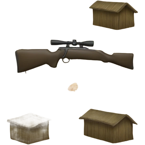 Hunting blind emoji