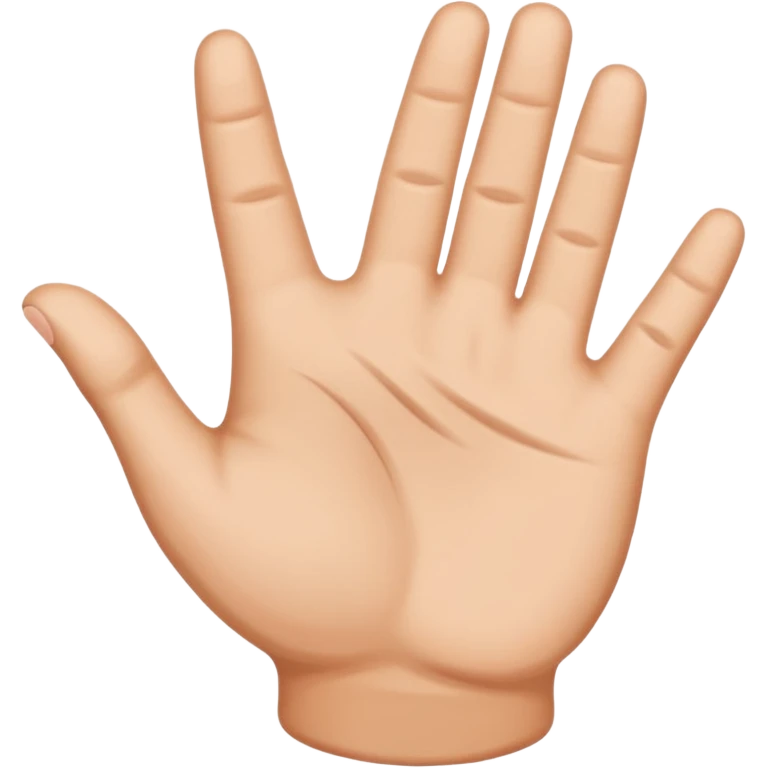 make this emoji 🫰upside down emoji