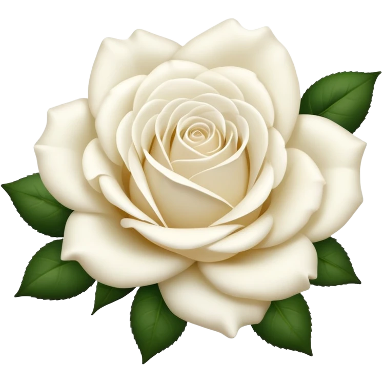 White roses emoji