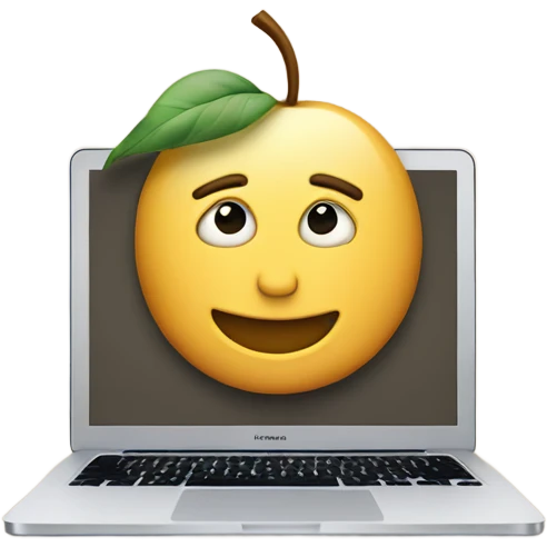 mac book and ipad and iphone emoji