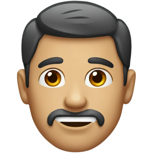 Chopped chin emoji