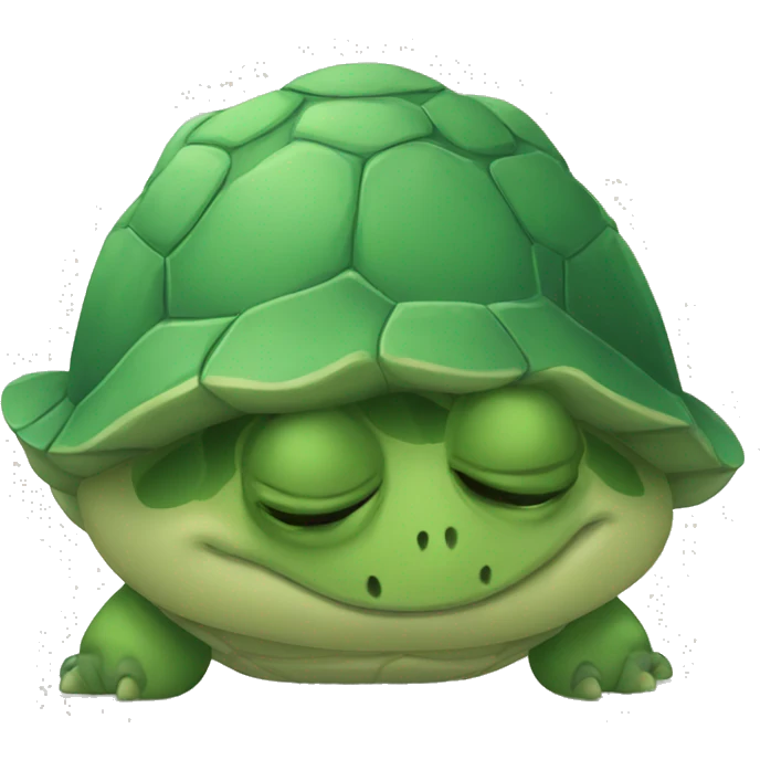 tortuga triste emoji