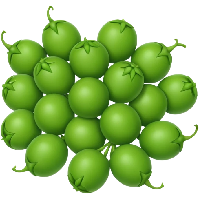 green peas emoji