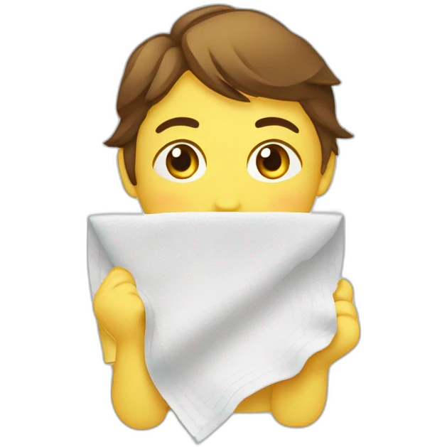 Serviette hygiénique emoji